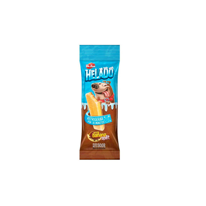 DR ZOO HELADO BANAN SPLIT  Env. 50 gr.